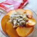 Sticky Rice Pasta with Peaches – as an alternative to Thai Sticky Rice with Mango