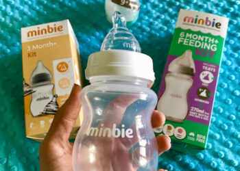 Minbie Review: Bottles Designed for Breastfeeding Babies