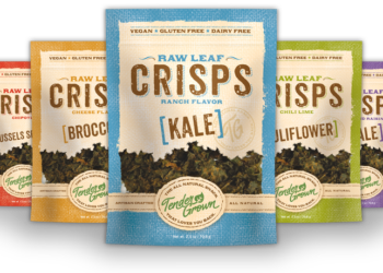 Tender Grown Leaf Crisps: Putting a New Spin on Vegetable Chips