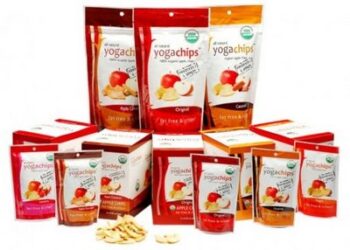Yogavive – Organic Mango and Apple Chips with 10 Different Flavors to Choose From